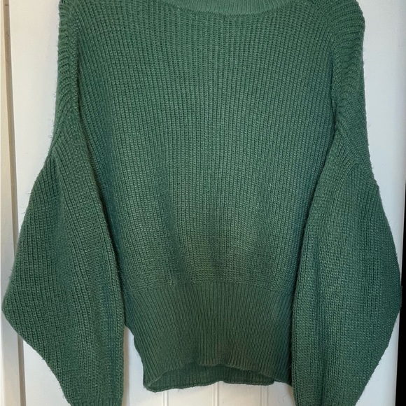 Wild Fable Knit Puff Sleeve Sweater | Cozy Chic | Size Large - Picture 2 of 8
